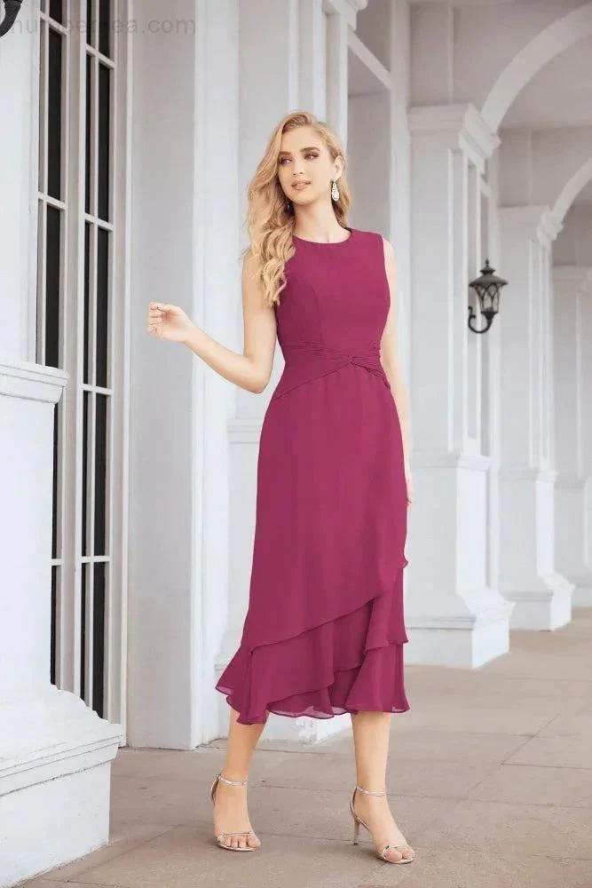Sunnderly Two-Piece A-line Mother of The Bride Dress Formal Party Gown Dress SY28072 - Image 133