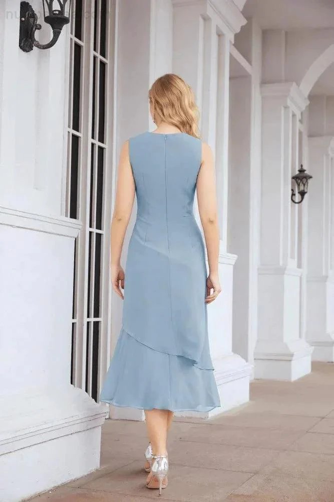 Sunnderly Two-Piece A-line Mother of The Bride Dress Formal Party Gown Dress SY28072 - Image 14