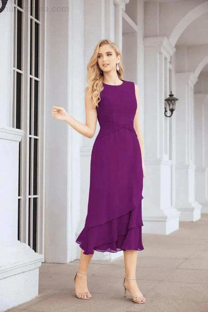 Sunnderly Two-Piece A-line Mother of The Bride Dress Formal Party Gown Dress SY28072 - Image 141
