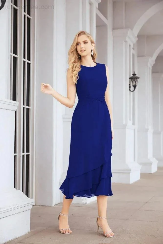 Sunnderly Two-Piece A-line Mother of The Bride Dress Formal Party Gown Dress SY28072 - Image 145