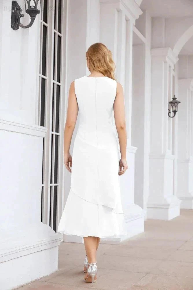 Sunnderly Two-Piece A-line Mother of The Bride Dress Formal Party Gown Dress SY28072 - Image 165