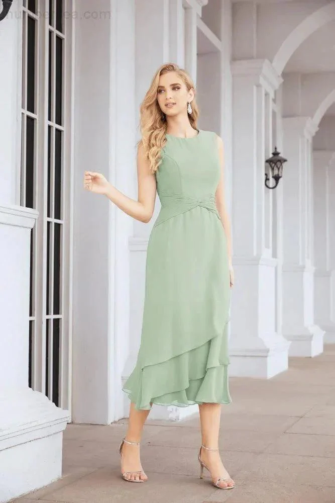 Sunnderly Two-Piece A-line Mother of The Bride Dress Formal Party Gown Dress SY28072 - Image 17