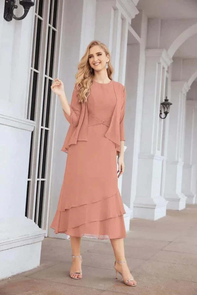 Sunnderly Two-Piece A-line Mother of The Bride Dress Formal Party Gown Dress SY28072 - Image 20