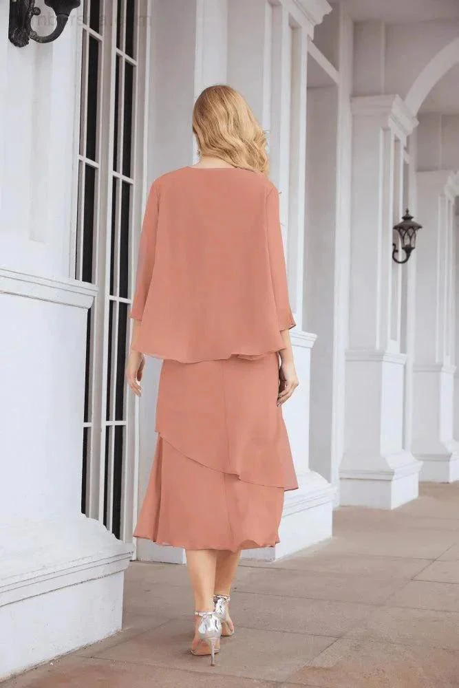 Sunnderly Two-Piece A-line Mother of The Bride Dress Formal Party Gown Dress SY28072 - Image 23