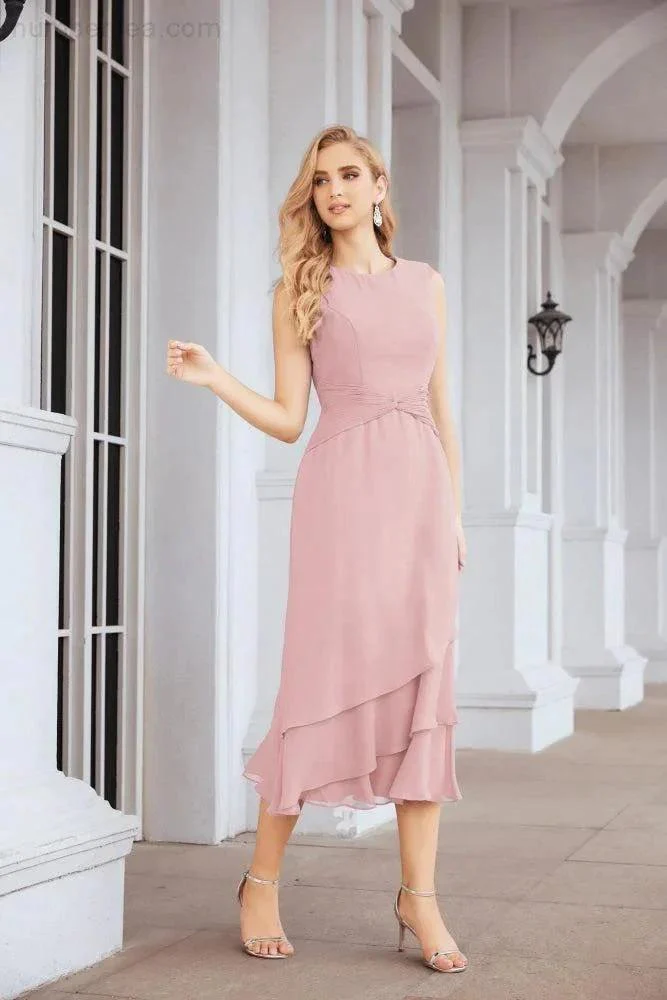 Sunnderly Two-Piece A-line Mother of The Bride Dress Formal Party Gown Dress SY28072 - Image 33