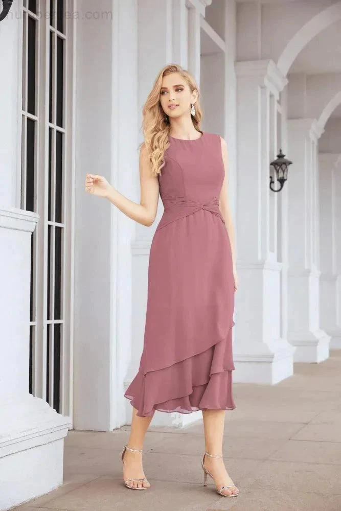 Sunnderly Two-Piece A-line Mother of The Bride Dress Formal Party Gown Dress SY28072 - Image 41