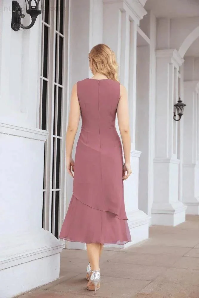 Sunnderly Two-Piece A-line Mother of The Bride Dress Formal Party Gown Dress SY28072 - Image 42
