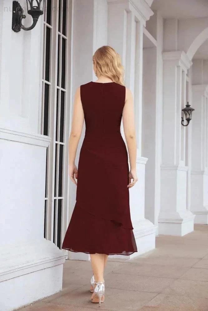 Sunnderly Two-Piece A-line Mother of The Bride Dress Formal Party Gown Dress SY28072 - Image 46