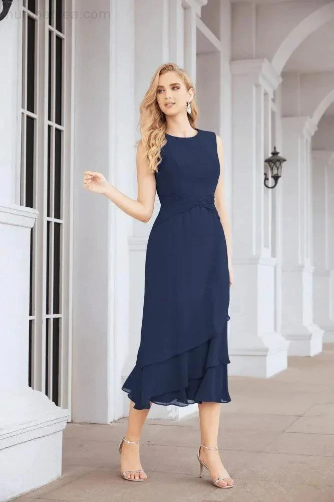 Sunnderly Two-Piece A-line Mother of The Bride Dress Formal Party Gown Dress SY28072 - Image 49
