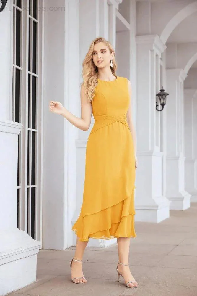 Sunnderly Two-Piece A-line Mother of The Bride Dress Formal Party Gown Dress SY28072 - Image 5