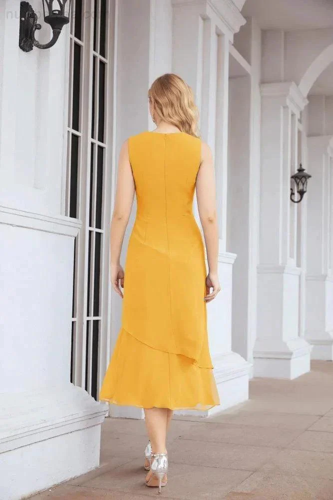Sunnderly Two-Piece A-line Mother of The Bride Dress Formal Party Gown Dress SY28072 - Image 6