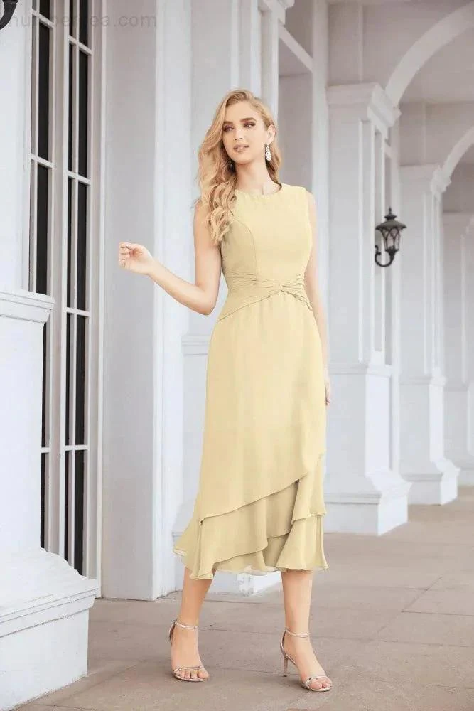 Sunnderly Two-Piece A-line Mother of The Bride Dress Formal Party Gown Dress SY28072 - Image 61