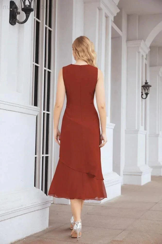 Sunnderly Two-Piece A-line Mother of The Bride Dress Formal Party Gown Dress SY28072 - Image 74