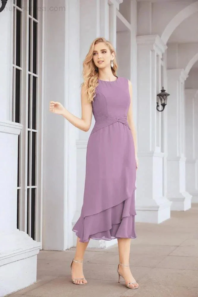 Sunnderly Two-Piece A-line Mother of The Bride Dress Formal Party Gown Dress SY28072 - Image 81