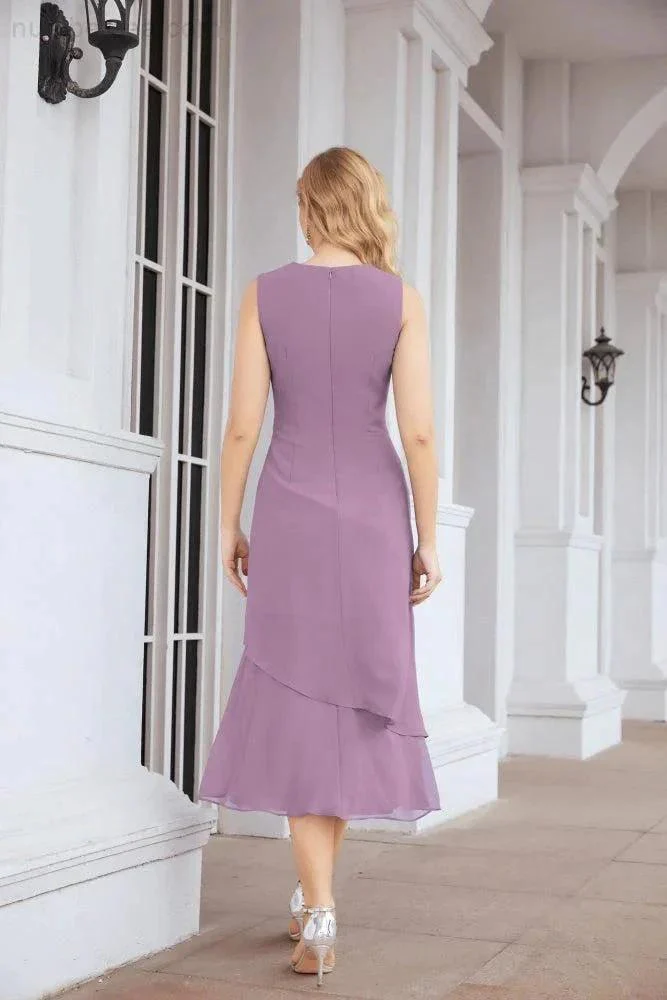 Sunnderly Two-Piece A-line Mother of The Bride Dress Formal Party Gown Dress SY28072 - Image 82