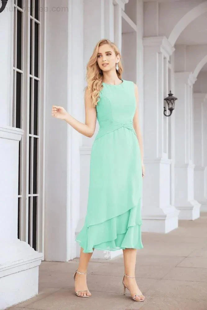 Sunnderly Two-Piece A-line Mother of The Bride Dress Formal Party Gown Dress SY28072 - Image 85