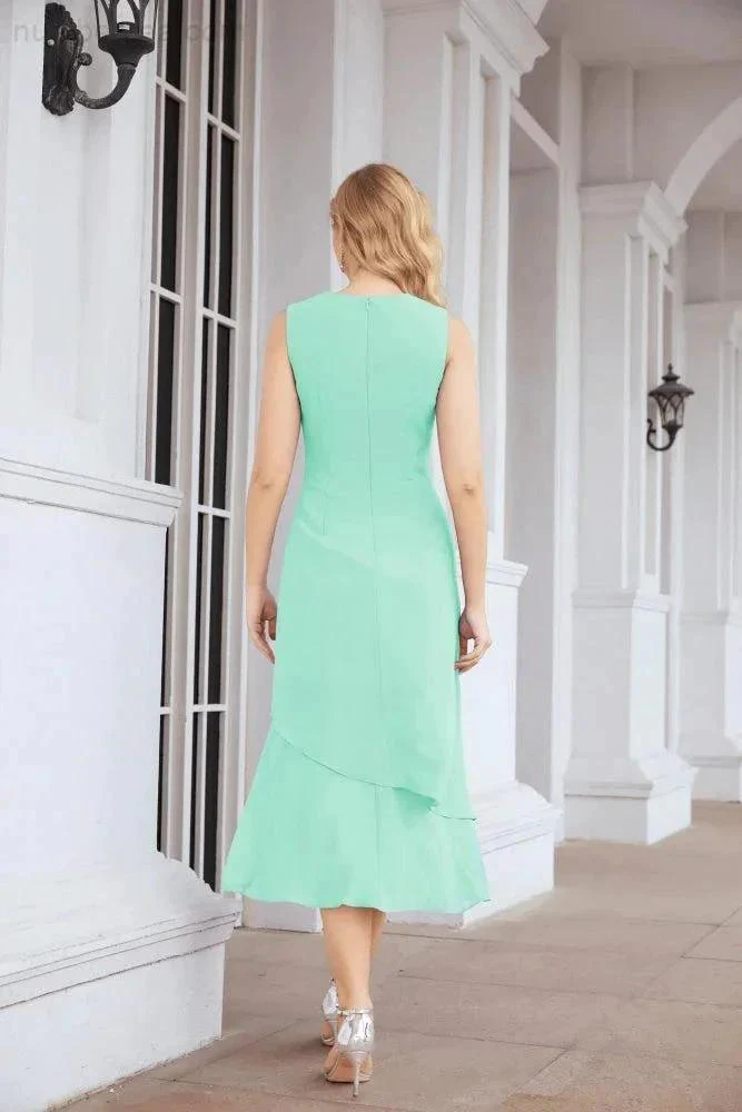 Sunnderly Two-Piece A-line Mother of The Bride Dress Formal Party Gown Dress SY28072 - Image 86