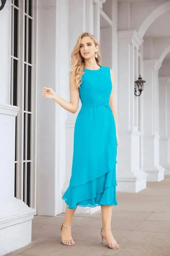Sunnderly Two-Piece A-line Mother of The Bride Dress Formal Party Gown Dress SY28072 - Image 89