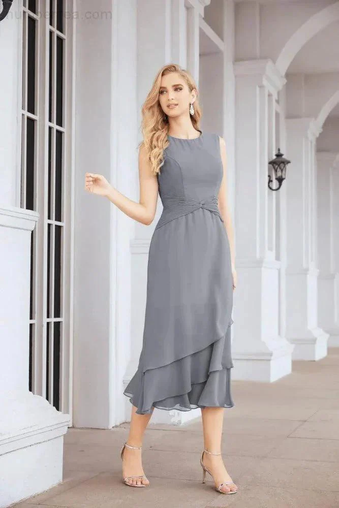Sunnderly Two-Piece A-line Mother of The Bride Dress Formal Party Gown Dress SY28072 - Image 9