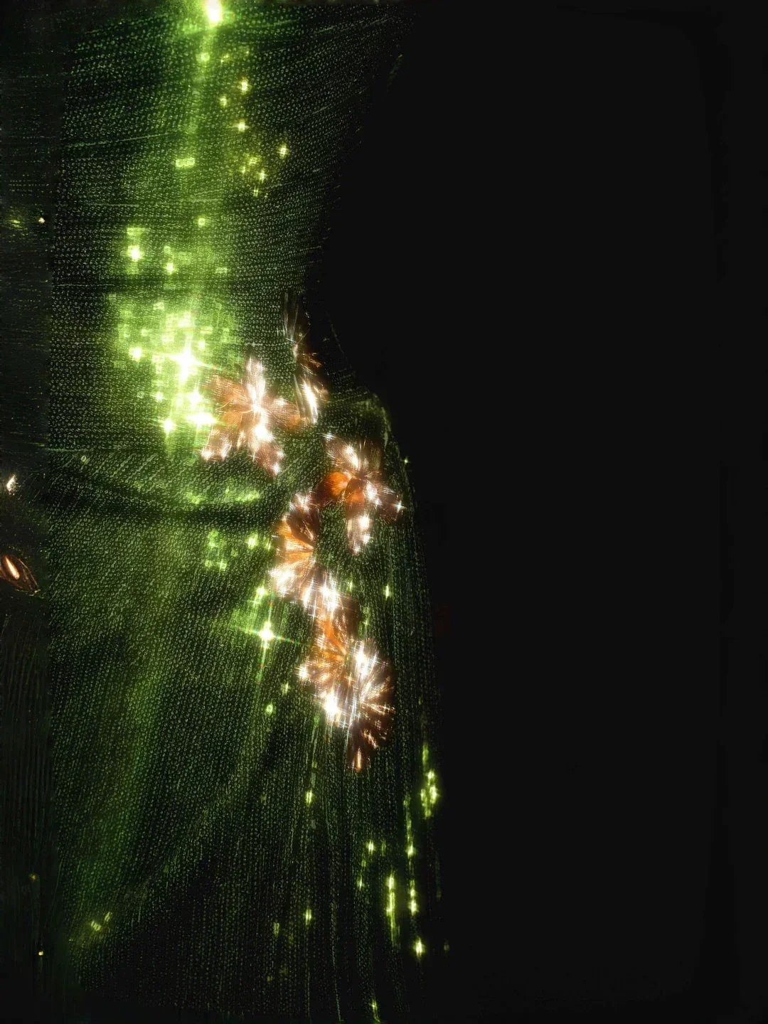 Unique Strapless Green Sequin Prom Dress Long Mermaid Evening Dress Y8659 - Image 2