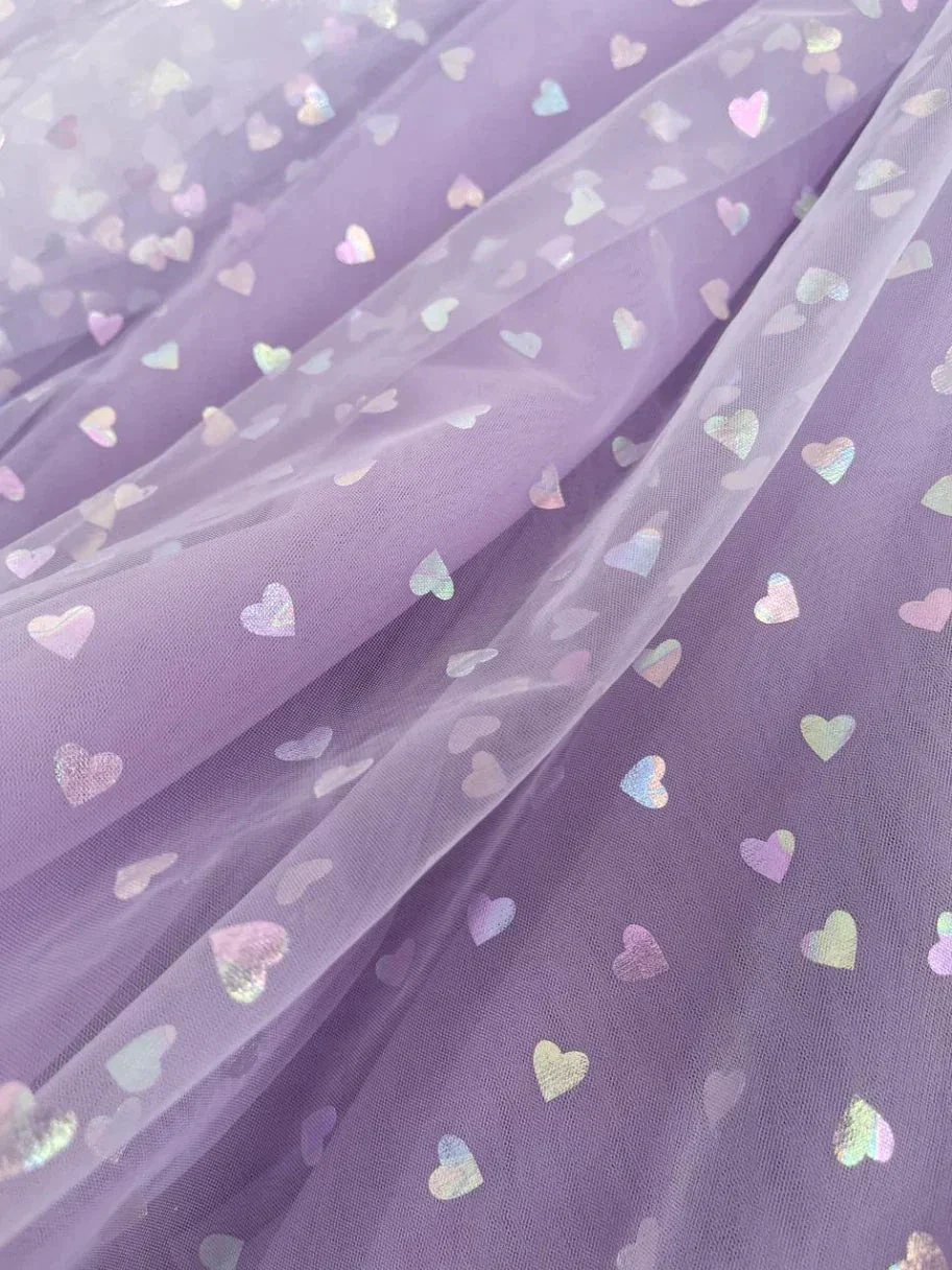 Sweetheat Neck Maxi Length Tulle Prom Dress - Image 8