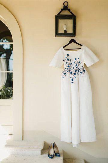 Wedding Dresses Bateau Embroidery Romantic Half Sleeve Bridal Gown  WD483 - Image 7