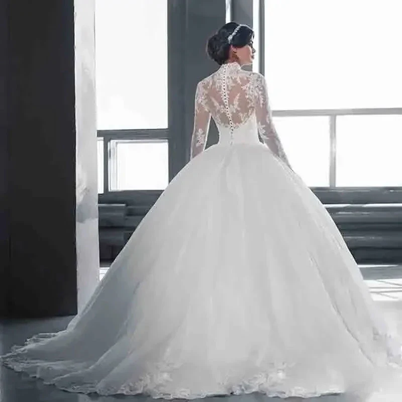 Wedding Guest Woman Dress Wedding Dresses for Women 2023 Bride Ball Gown Princess Vintage Elegant Weddings - Image 2