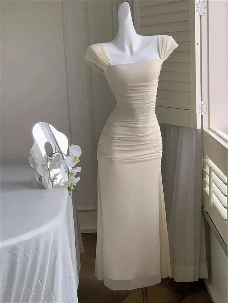 Women Elegant Summer New Fashion Evening Dress Vestidos Vintage Bodycon Y6901 - Image 4