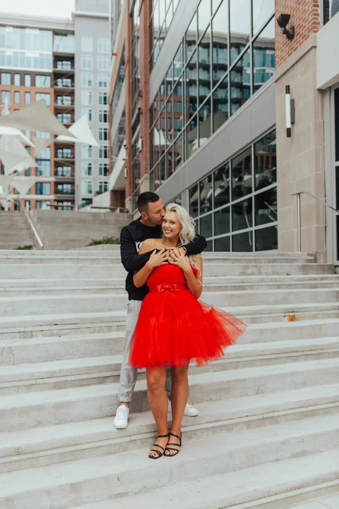 Women's Tulle Princess Mini Dress Ruffle Mesh Party Prom Wedding Tutu Fairy Dress Black Homecoming Dress Y512 - Image 4